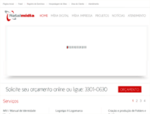 Tablet Screenshot of natalmidia.com.br
